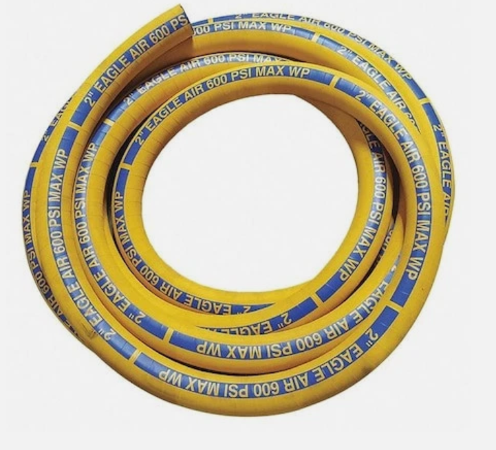 EAGLE 600 PSI 2" x 25 ft Pneumatic Bull Hose