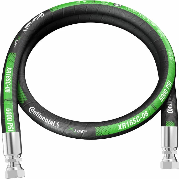 Hydraulic Hose Assembly: 1/2 in ID, FORFS x FORFS 15’